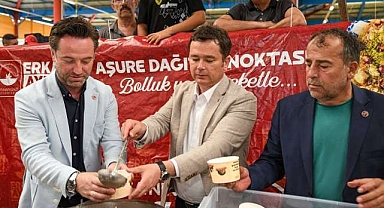 Bursa’da aşureler Başkan Aydın’dan