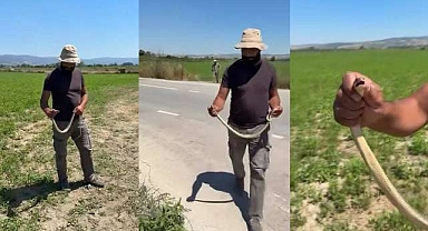 Bursa’da cesaretiyle şaşırttı!