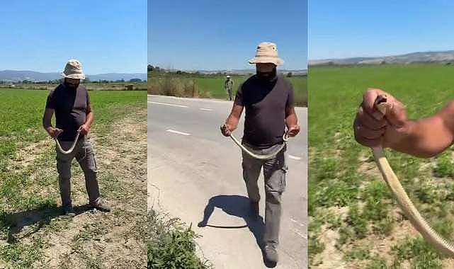 Bursa’da cesaretiyle şaşırttı!