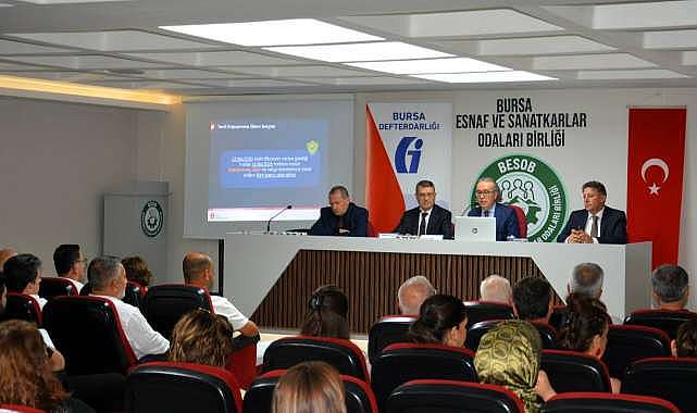 Bursa’da esnafa vergi borcu yapılandırma müjdesi!