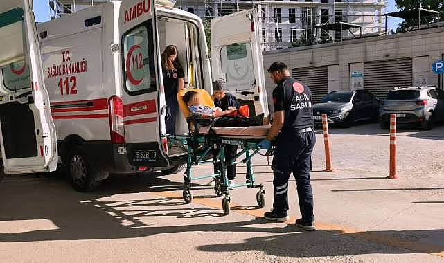 Bursa’da unutulan anahtar hastanelik etti!