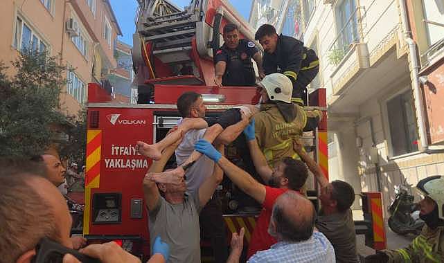 Bursa’da yangında can pazarı!
