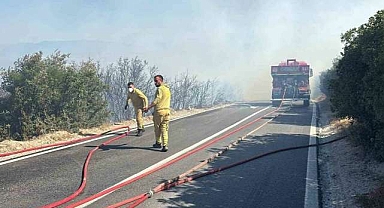 Bursa’da yürekleri ağza getiren yangın
