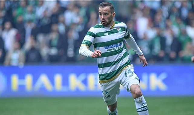 Bursaspor'da Talha Yünkuş'tan duygusal veda