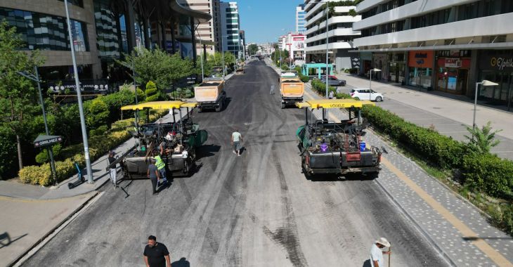 Büyükşehir'den Akademi Caddesi'ne konfor ayarı