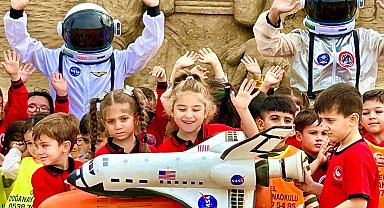 Çocuklar astronotlarla buluşmak için yarışacak
