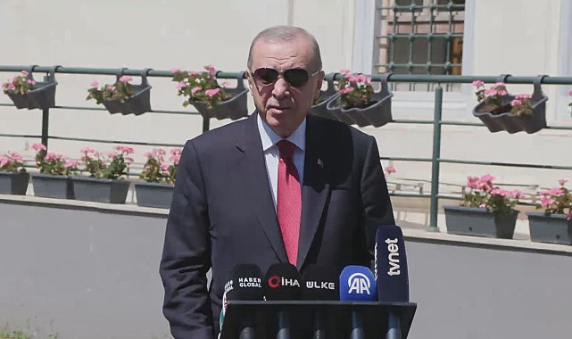 Cumhurbaşkanı Erdoğan: Ayasofya'nın yeniden ibadete açılması bize nasip oldu Görüntü eklendi