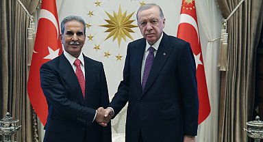 Cumhurbaşkanı Erdoğan, Irak Yüksek Yargı Konseyi Başkanı Zeydan'ı kabul etti