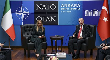Cumhurbaşkanı Erdoğan, İtalya Başbakanı Meloni ile görüştü