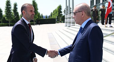 Cumhurbaşkanı Erdoğan, Karadağ Başbakanı Spajic'i kabul etti