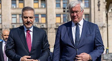 Dışişleri Bakanı Fidan, Kiev'de anma törenine katıldı