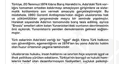 DMM'den 'Kıbrıs' açıklaması