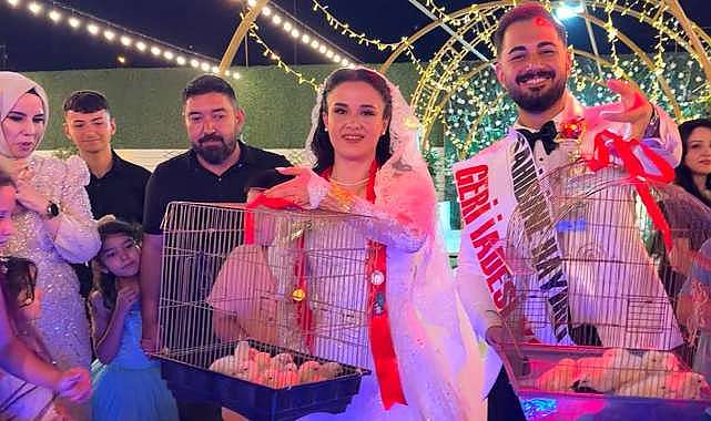 Düğünde altın yerine sıra dışı hediye