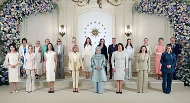 Emine Erdoğan, lider eşlerini ağırladı