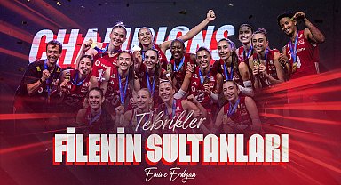 Emine Erdoğan'dan 'Filenin Sultanları'na tebrik mesajı