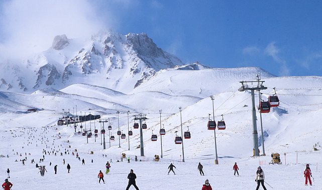 Erciyes Kayak Merkezi'nden ülke ekonomisine 250 milyon dolarlık katkı