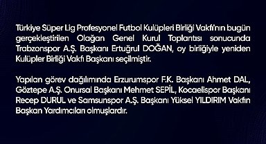 Ertuğrul Doğan, Kulüpler Birliği'nde yeniden başkan