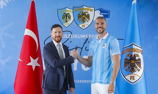 Erzurumspor, dış transferde ilk imzayı Nihad Mujakic'e attırdı