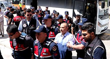 Eski Tunceli Valisi Sonel ile koruma polisi Eroğlu ile emekli polis Ertok adliyede