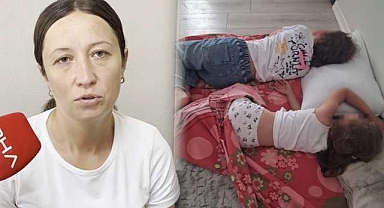 ‘Eşyalarımı verin, çocuklar yerde uyumasın’