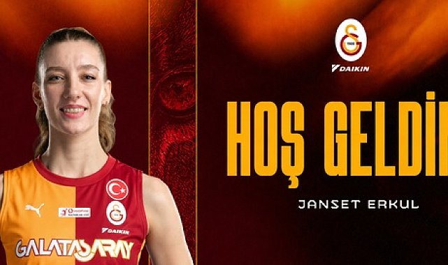 Galatasaray Daikin, Janset Cemre Erkul'u kadrosuna kattı