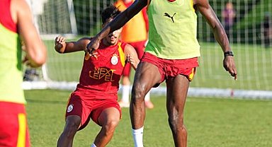 Galatasaray, günü çift antrenmanla tamamladı