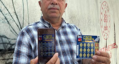Gaziantep'teki gezici bayiden oynanan Altın Yumurta Kazı Kazan kartına 16 milyon TL'lik ikramiye çıktı