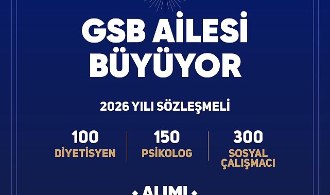 Gençlik ve Spor Bakanlığı 550 personel alımı yapacak