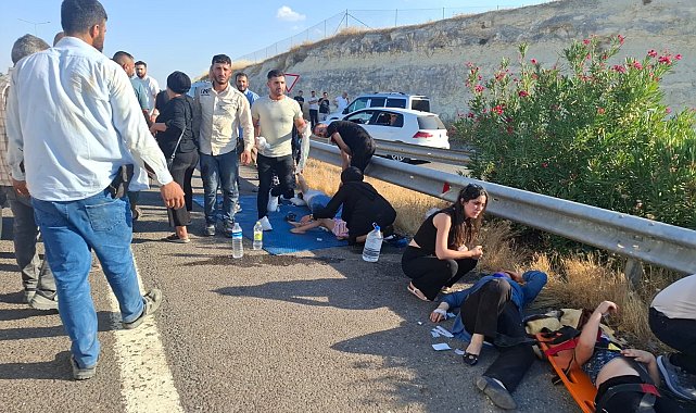 Günübirlik gezi sonrası dönüş yolunda kaza; 3 ölü, 3'ü çocuk 8 yaralı