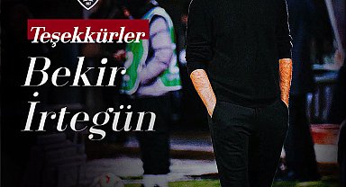 Hatayspor'da Bekir İrtegün ile yollar ayrıldı