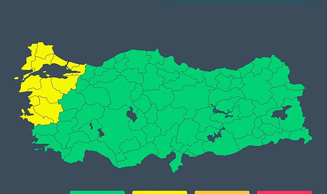 İçişleri Bakanlığı'ndan 'kuvvetli rüzgar ve fırtına' uyarısı
