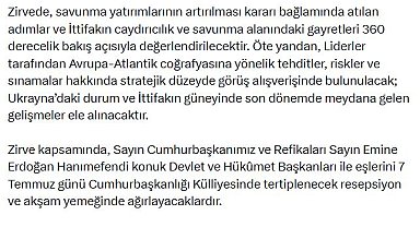 İletişim Başkanı Duran'dan NATO Zirvesi'ne ilişkin açıklama
