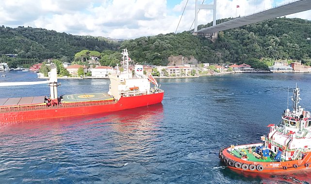 İstanbul Boğazı'nda gemi arızası: trafik çift yönlü askıya alındı -1
