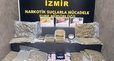 İzmir'de uyuşturucu operasyonunda 1 tutuklama