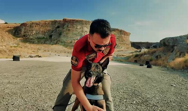 Jardi, 3'üncü kez Türkiye'nin en başarılı görev köpeği seçildi