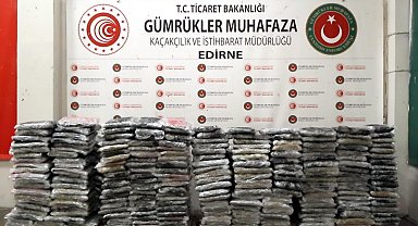 Kapıkule'de TIR'da 526 kilo uyuşturucu ele geçirildi