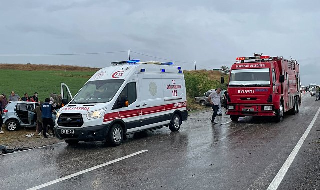 Kastamonu'da 3 aracın karıştığı kazada 1 kişi öldü, 6 kişi yaralandı