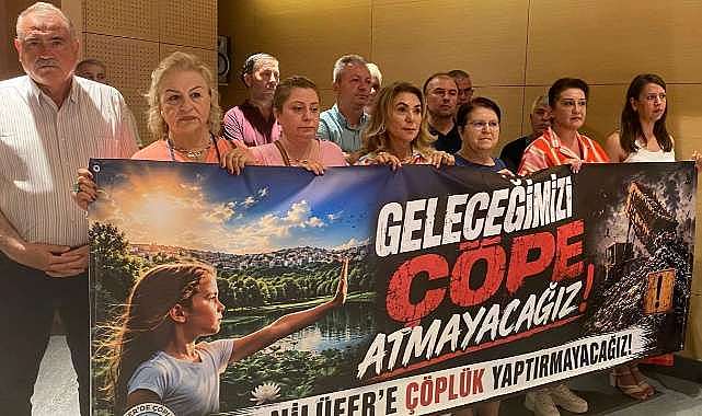 Kayapa Atık Tesisi Nilüfer Meclisi’nde protesto edildi