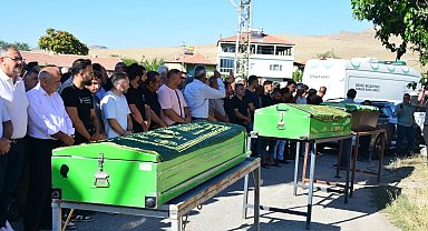Kazada yaşamını yitiren gurbetçi aile toprağa verildi