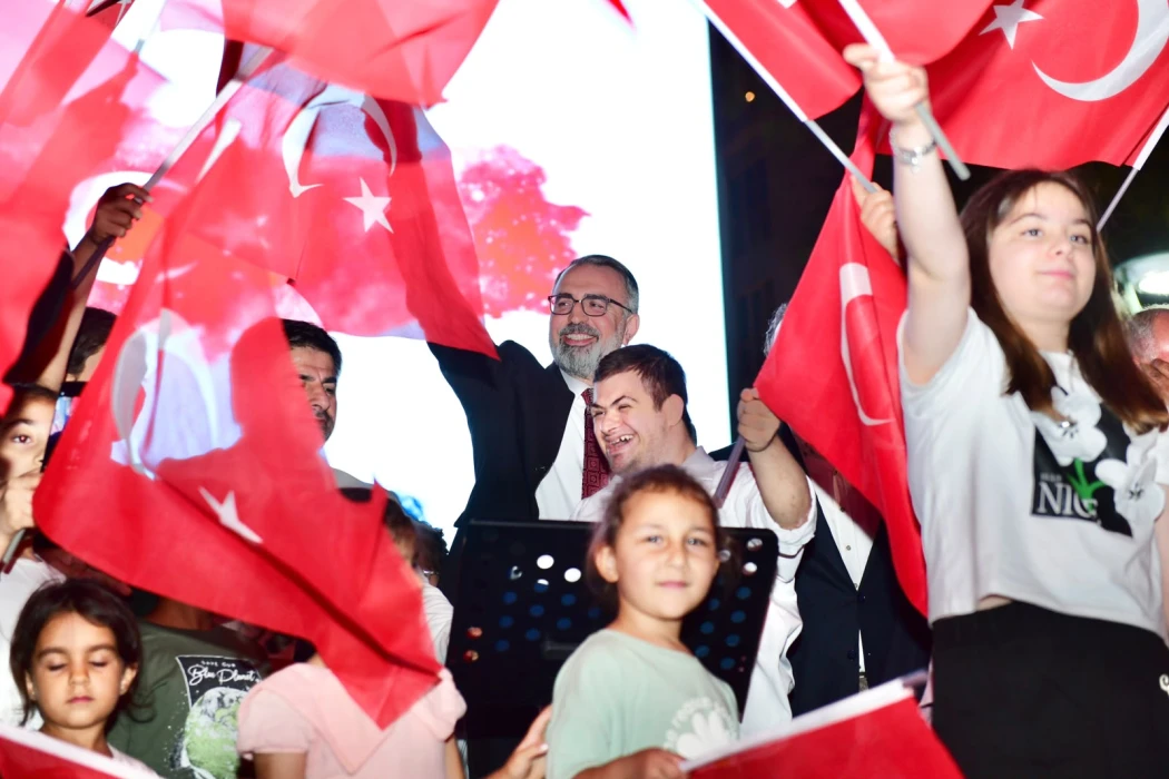 Kestel'de 15 Temmuz Ruhu Meydanı Doldurdu