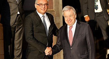 KKTC Cumhurbaşkanı Erhürman, Guterres ve Hristodulidis ile bir araya geldi
