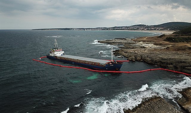 Kocaeli'de karaya oturan gemi, 7 milyon 411 bin TL bedelle satışa çıkarılacak
