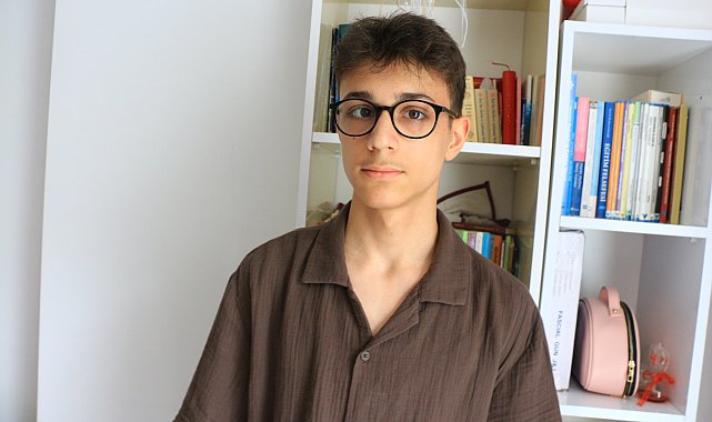 LGS'de 500 tam puan alan Berkay'ın başarısının sırrı az ve öz çalışmak