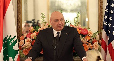 Lübnan Cumhurbaşkanı Avn: İsrail'in Lübnan'dan tamamen çekilmesi istikrar için temel adım