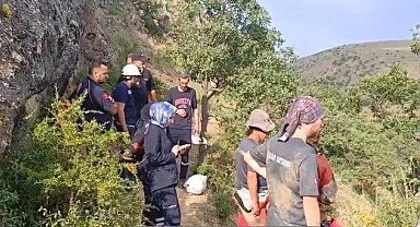 Mağarada bulunan cesedi, yoğun metan gazından dolayı çıkarılamadı