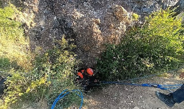 Mağarada mahsur kaldığı iddia edilen kişiyi kurtarma çalışmaları yeniden başlatıldı