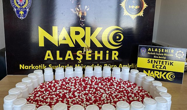 Manisa'da uyuşturucuya 1 tutuklama