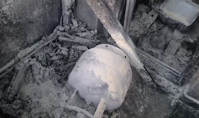 Mardin'de mutfak tüpü alev aldı: 2 yaralı
