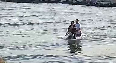 Mersin'de denize giren 7 yaşındaki çocuk boğuldu