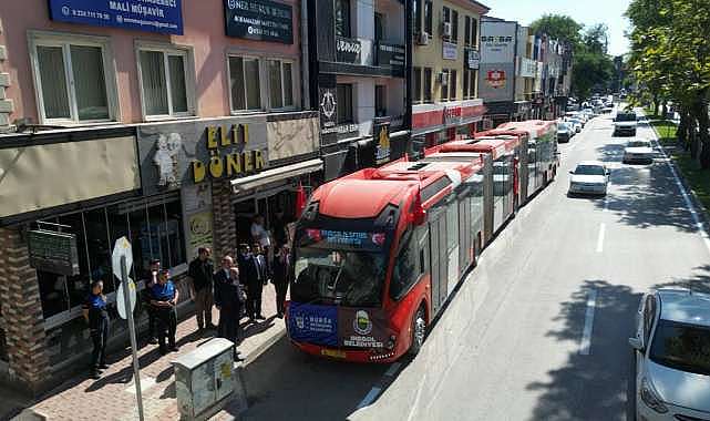 Metrobüs geldi! İşte ilk görüntüler…